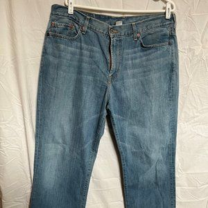 Lucky Brand Mens Jeans 38R 38x32 Trucker Straight leg